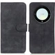 Чохол-книжка з застібкою KHAZNEH Retro Wallet для Honor Magic 5 Lite - Black - зображення 1