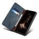 Чехол-книжка с кармашками UniCase Leather Wallet для Honor Magic 5 Lite - Blue - изображение 4