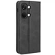 Чехол-книжка Deexe Retro Style для OnePlus Nord 3 / Ace 2V - Black - изображение 6