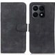 Чехол-книжка с застежкой KHAZNEH Retro Wallet для Honor X8a - Black - изображение 1