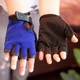 Рукавички велосипедні Sporty безпалі дитячі спортивні Solid Blue - зображення 2
