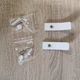 Гачки з алюмінію Fumei JIN-Aluminum Nordic (Screws) Білі 2шт - зображення 7