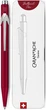 Ручка Caran d'Ache 849 Colormat-X червона + бокс - изображение 1