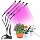 Фітолампа для рослин Plant GrowLight світлодіодна з таймером, чорна (TB017938) - зображення 3