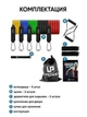 Набор трубчатых эспандеров для упражнений U-Powex Home Gym 5 шт. (U-Powex-2) - изображение 10