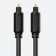 Кабель Cabletime Pro Toslink - Toslink (M/M), 1 м, Digital Audio (CF31H) - зображення 2