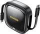 Кабель Essager Type-C to Type-C + Набор переходников коннекторов Multifunctional Retractable Cable Organizer Box Black (ECJHZ-JC01-P) - изображение 2