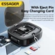 Кабель Essager Type-C to Type-C + Набор переходников коннекторов Multifunctional Retractable Cable Organizer Box White (ECJHZ-JC02-P) - изображение 5