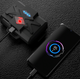 Акумуляторний ліхтарик BL-8075 з функцією Power Bank і з зумом (зарядка від USB) Black - зображення 3