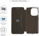 Чехол-книжка для смартфона ArmorStandart G-Case для Tecno Spark 10 4G (KI5q) Black (ARM68951) - изображение 3