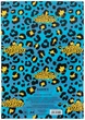 Записна книжка Axent Leopard А4 клітинка 96 аркушів Блакитна (8422-554-A) - зображення 4
