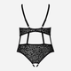 Body Obsessive Jagueria 4XL/5XL Czarny (5901688234945) - obraz 6