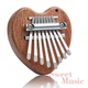 Калімба 8 язичків Overtone Mini Kalimba 8 Keys Heart - изображение 1