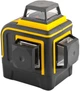 Рівень лазерний Mastertool 3 головки H360 + 2хV360 клас II ±0,2мм/м 10м 3D 635 нм Li-ion нівелір сумка (000068331) - зображення 1