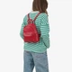 Рюкзак женский кожаный Regina Notte Backpack 01383 Гранатовый - изображение 2