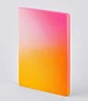Блокнот Nuuna Colour Clash Light Burn 16,5 х 22 см в крапку - изображение 1