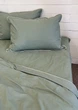 Комплект постільної білизни полуторний з Washed cotton, салат - изображение 4