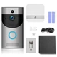 Домофон SMART DOORBELL wifi B30 1080p (працює від 2 х 18650 у комплект не входять) P001 сірий - зображення 1