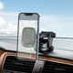 Автодержатель Hoco CA116 магнитный черно-серый - изображение 2