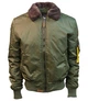 Бомбер Top Gun B-15 men's Heavy Duty Vintage Flight Bomber Jacket 2XL Olive TGJ1542O2XL - зображення 2