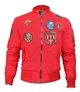 Ветровка Top Gun MA-1 Lightweight Nylon Bomber Jacket With Patches 3XL Red TGJ1540P-SR3XL - изображение 1
