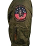 Бомбер Top Gun B-15 men's Flight Bomber Jacket With Patches 3XL Olive TGJ1542PO3XL - изображение 5