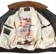 Шкіряна куртка Offical Top Gun Military G-1 Jacket XL Brown G-1BRXL - зображення 2