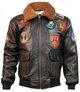 Шкіряна куртка Top Gun Signature Series Jacket 3XL Brown TopGunBR3XL - зображення 1