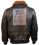 Шкіряна куртка Top Gun Signature Series Jacket 3XL Brown TopGunBR3XL - зображення 2