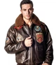Шкіряна куртка Top Gun Signature Series Jacket 3XL Brown TopGunBR3XL - зображення 3