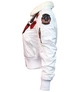 Бомбер Miss Top Gun B-15 flight jacket with patches S White TGJ1676WS - зображення 3