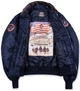 Бомбер Top Gun B-15 men's Flight Bomber Jacket With Patches S Blue TGJ1542PBS - изображение 3