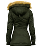 Парка Miss Top Gun Fitted Nylon N-3B Parka XL Olive TGJ1574OXL - зображення 2