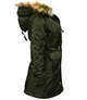 Парка Miss Top Gun Fitted Nylon N-3B Parka XL Olive TGJ1574OXL - зображення 3