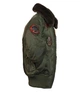 Бомбер Top Gun Kids B-15 Bomber Jacket 105 см Olive TGKB15O4 - зображення 2