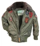 Бомбер Top Gun Kids B-15 Bomber Jacket 105 см Olive TGKB15O4 - зображення 4