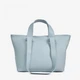 Сумка женская кожаная с двумя парами ручек шоппер средняя Regina Notte Shopper 2771 Голубой - изображение 1