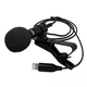 Мікрофон петличний Lightning для iPhone, iPad Lavalier Microphone Чорний - зображення 3