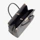 Сумка женская кожаная саквояж средняя Regina Notte Travel bag 3201 Темно-серый - изображение 4