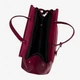 Сумка женская кожаная саквояж большая Regina Notte Travel bag 2479 Винный - изображение 4