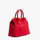 Сумка женская кожаная саквояж средняя Regina Notte Travel bag 3201 Красный - изображение 3