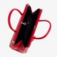 Сумка женская кожаная саквояж средняя Regina Notte Travel bag 3201 Красный - изображение 4
