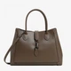 Сумка женская кожаная шоппер большая Regina Notte Shopper 3177 Темный тауп - изображение 1