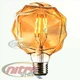 Лампа світлодіодна Horoz Electric Filament Rustic Crystal-6 6 Вт 540 Лм 2200К Е27 (001-036-0006) - зображення 2