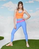 Спортивная майка для бега женская Under Armour Knockout Tank-org 1351596-877 XS Коралловая (196040109138) - изображение 7