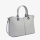Сумка жіноча шкіряна тоут середня Regina Notte Tote 1651 Сірий - зображення 4