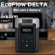EcoFlow DELTA 1260 Вт/час 1800 Вт (Xboost 3300 Вт) з сумкою. 4 розетки Портативная зарядная станция для бытовой технки, котла, холодильников. Екофлоу дельта. ( EF3 Pro) - зображення 4