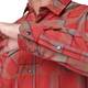 Рубашка 5.11 Tactical Gunner Plaid Long Sleeve Shirt 5.11 Tactical Red Bourbon Plaid XL (Червоний бурбон) Тактична - зображення 4