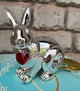 Статуэтка Crystocraft со стразами Swarovski Кролик 6х6 см 1601997 - изображение 1