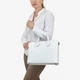 Сумка женская кожаная тоут средняя Regina Notte Tote 01387_m Белый - изображение 2